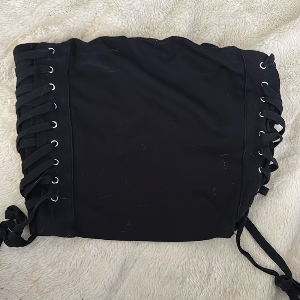 Black tube top